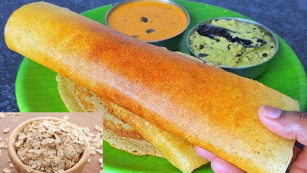 healthy and Tasty breakfast Instant Oats dosa recipe in telugu
