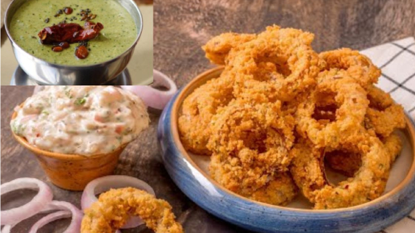 Crisp to Perfection Step by Step Guide to Onion Rings and Chutney Recipe in Telugu