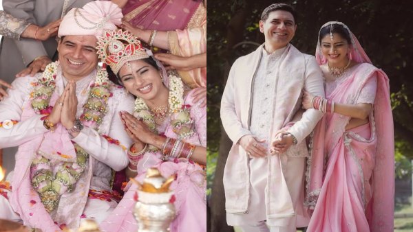 Sandeep Baswana and Ashlesha Sawant knot tie after 23 years of living together Sandeep Baswana and Ashlesha Sawant knot tie after 23 years of living together