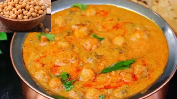 restaurant style channa kurma the perfect curry for chapatis and pooris recipe in telugu