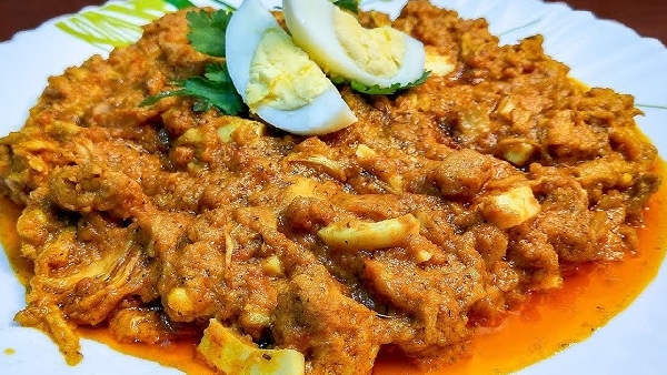 That Authentic Dhaba Flavour The Ultimate Smoky Chicken Bharta Recipe in Telugu