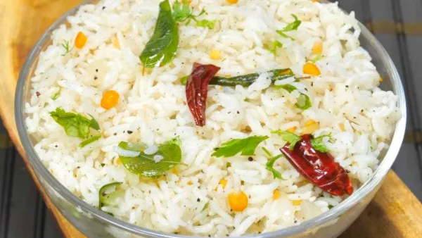 Turn Leftover Rice into Tasty Garlic Rice Perfect Breakfast Recipe in Telugu