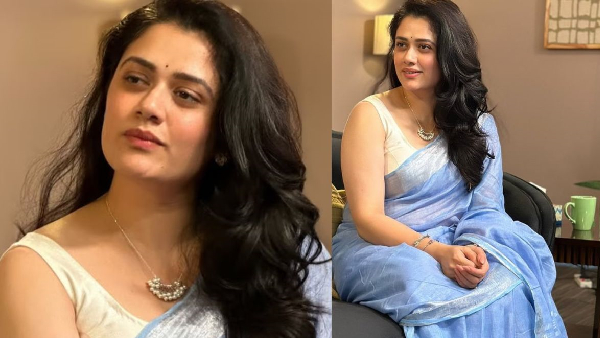 Who is the Viral Blue Saree Lady The Incredible Journey of Girija Oak