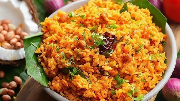 Have Leftover Rice Turn it into this Mouth Watering Karnataka Style Tomato Chitranna