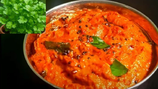 The Ultimate Spicy Coriander Chutney for Idli and Dosa