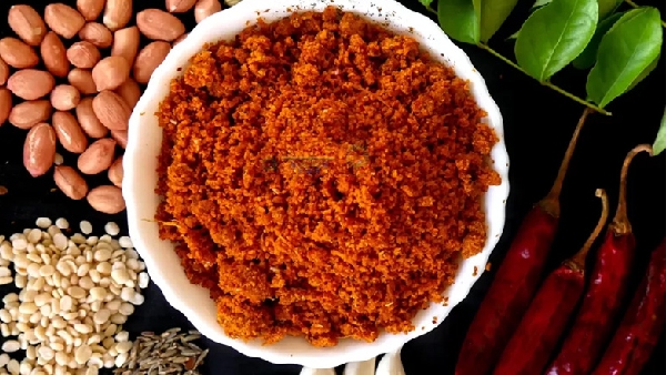 Authentic Andhra Style Palli Karam Podi Recipe in Telugu