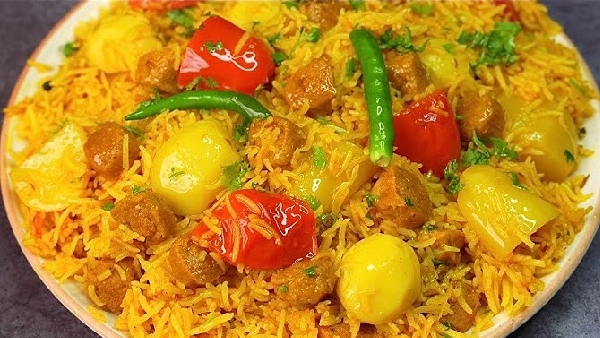 Taste Meets Health The Ultimate Protein Rich Soya Pulao Recipe in Telugu