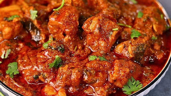 Restaurant Style Red Chilli Chicken Curry at Home Recipe in Telugu