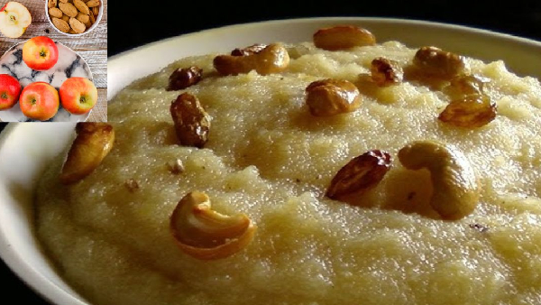 Winter Special Delicious Apple Almond Halwa Recipe for Instant Energy