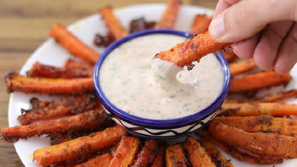 Forget French Fries Try These Healthy and Crispy Carrot Fries Recipe in Telugu