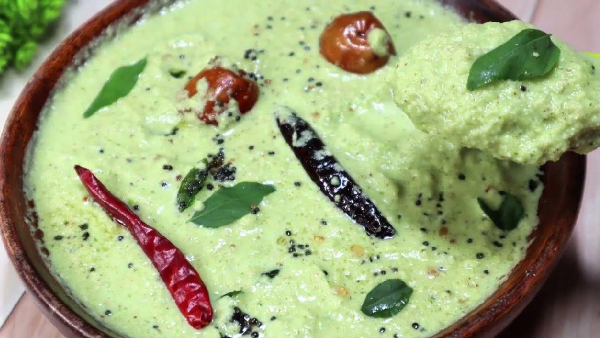 Saravana Bhavan Style White Coconut Chutney at Home Recipe in Telugu