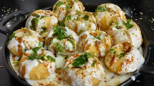 The Ultimate Evening Snack Sweet Spicy and Tangy Dahi Puri Recipe in Telugu The Ultimate Evening Snack Sweet Spicy and Tangy Dahi Puri Recipe in Telugu