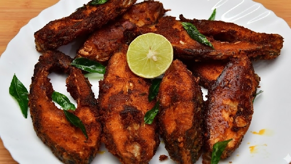Kashmiri Fish Fry A Next Leve Treat for Seafood Lovers this Sunday Recipe in Telugu