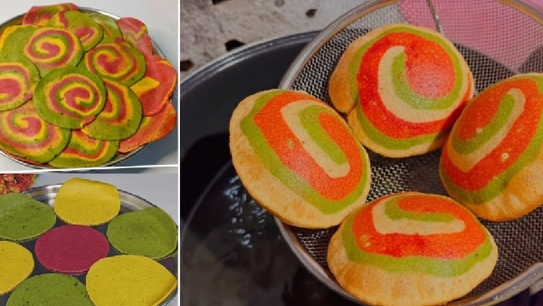 How to Make Healthy and Tasty Rainbow Puri Recipe in Telugu