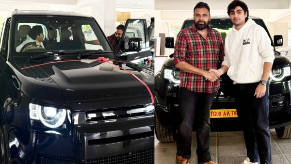 Pawan Kalyan Gifted Land Rover Defender car to OG Director Sujeeth