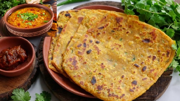 Forget Aloo Paratha Try This Crispy Leftover Dal Paratha Recipe in Telugu