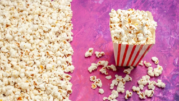 Forget Multiplex Prices Make Theater Style Popcorn at Home for Just Rs10 Recipe in Telugu