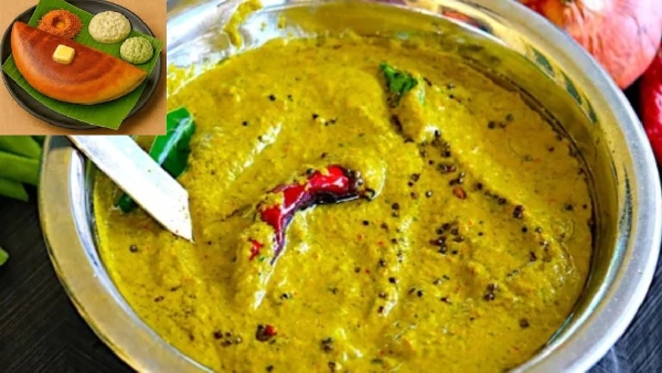 Chettinad Style Coriander Chutney The Perfect Side Dish for Idli and Dosa Recipe in Telugu