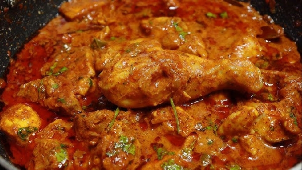 Dhaba Style Curd Chicken Gravy Recipe in Telugu Ultimate Side Dish for Puri Biryani and Roti