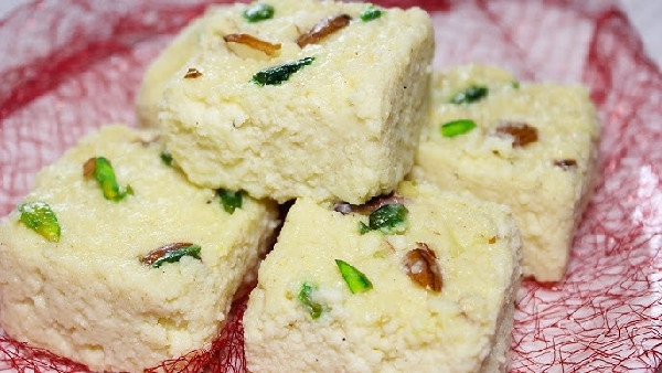 Spoiled Milk No Problem Make This Sweet Shop Style Kalakand at Home Recipe in Telugu