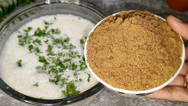 Instant Buttermilk Powder Recipe in Telugu Healthy Natural and Refreshing Majjiga Powder