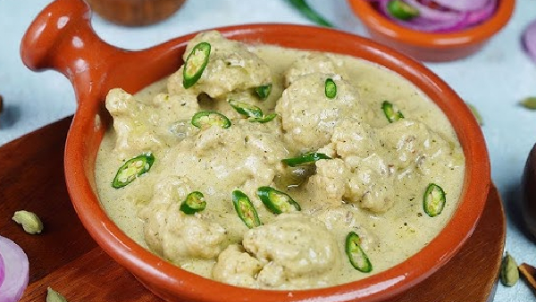 Creamy Malai Gobi Recipe in Telugu Perfect Side Dish for Chapati Naan and Roti