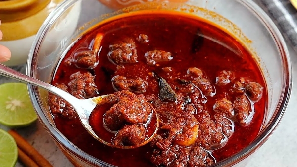 Authentic Telangana Mutton Pickle A Step by Step Guide for Mutton Pachadi Recipe in Telugu