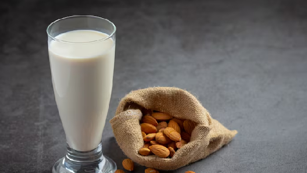 Almond Milk Recipe in Telugu Delicious Healthy Badam Milk at Home