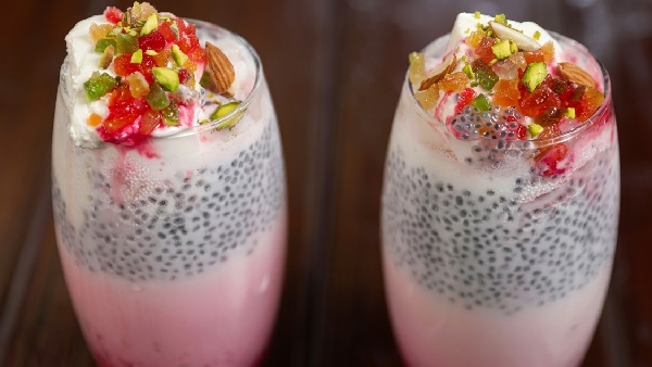 Restaurant Style Rose Faluda Recipe in Telugu Perfect Summer Dessert Drink