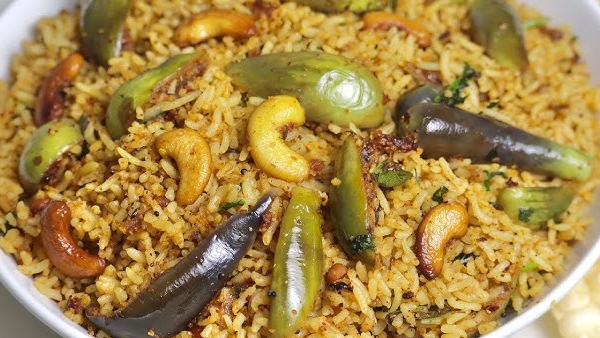 Craving Something Spicy Try This Authentic Karnataka Style Masala Vangi Bath Recipe in Telugu Craving Something Spicy Try This Authentic Karnataka Style Masala Vangi Bath Recipe in Telugu