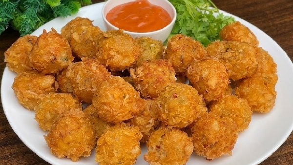 Bye Bye Junk Food How to Make Crunchy Potato Popcorn at Home Recipe in Telugu Bye Bye Junk Food How to Make Crunchy Potato Popcorn at Home Recipe in Telugu