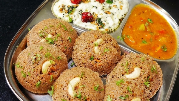 No Grinding No Fermentation Super Soft Healthy Ragi Idli with Coconut Chutney Recipe in Telugu