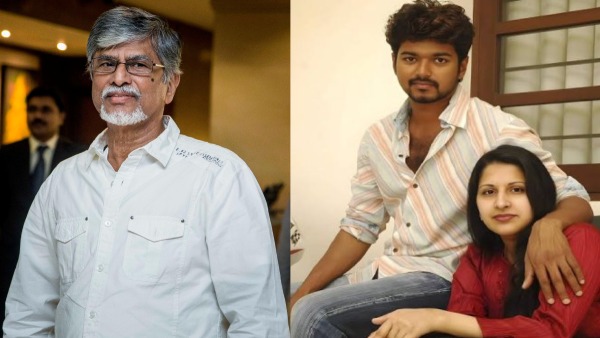 Thalapathy Vijay s father SA Chandrasekhar Old Remark Goes Viral After Wife Sangeetha Files For Divorce
