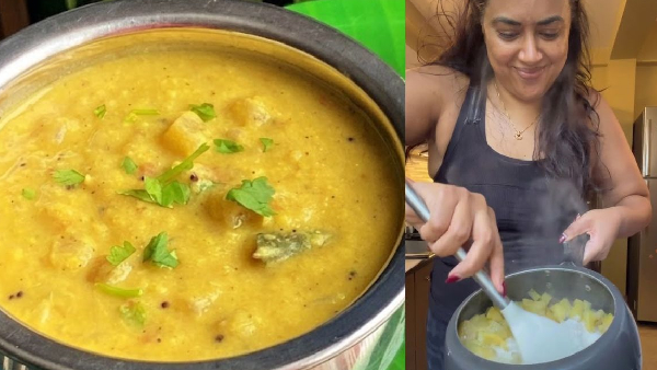 Sameera Reddy Shares Traditional Banana Stem Dal Recipe for Great Gut Health Sameera Reddy Shares Traditional Banana Stem Dal Recipe for Great Gut Health