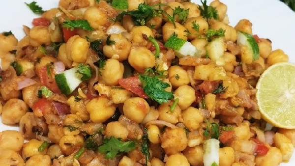 High Protein High Fiber and Super Tasty Bihari Style Chana Chaat Recipe Best Snack for Weight Loss