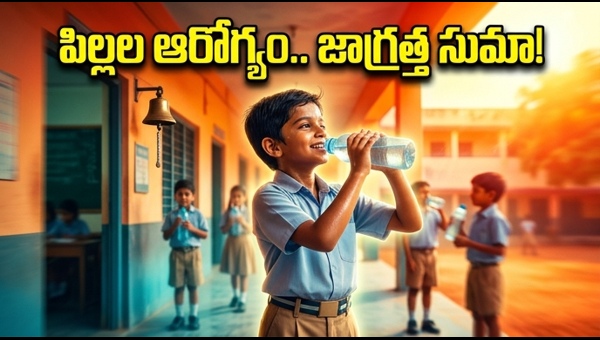 Delhi Schools Water Bell: Essential Heatwave Safety Tips for Kids | ఎండల తీవ్రత, ఢిల్లీ స్కూళ్లలో 'వాటర్ బెల్'