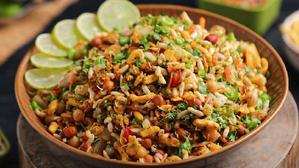 5 Minute No Cook Snack Easy Bengali Style Jhal Muri Recipe in Telugu 5 Minute No Cook Snack Easy Bengali Style Jhal Muri Recipe in Telugu