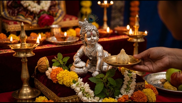 Krishna Janmashtami 2026: Auspicious Puja Timings and Rituals | కృష్ణ జన్మాష్టమి పూజా సమయాలు