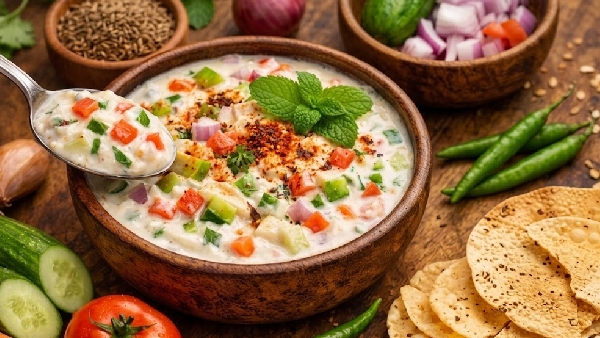 Healthy Tasty and Cooling The Ultimate Summer Tadka Raita Recipe in Telugu