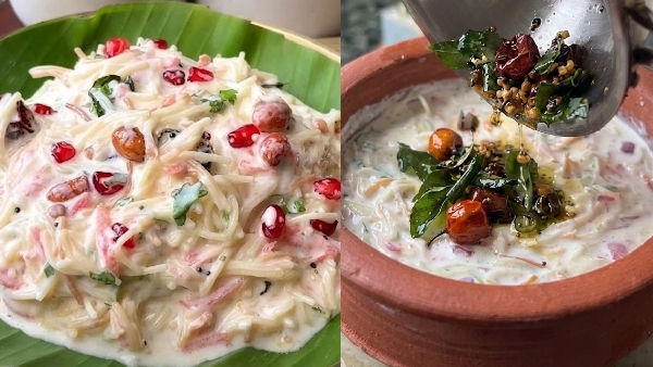 Bored of Idli Dosa Try This Quick and Creamy Curd Semiya Recipe in Telugu
