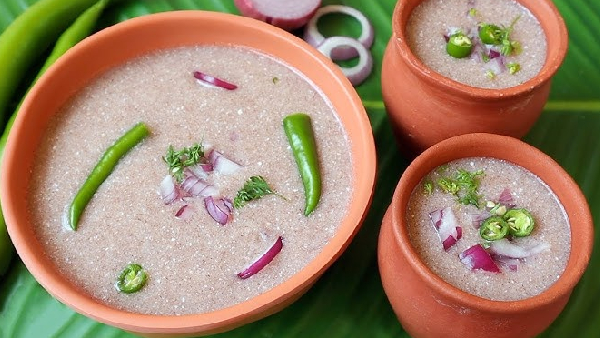 High Fiber Rich Calcium Natural Probiotics Summer Drink Ragi Ambali Recipe in Telugu High Fiber Rich Calcium Natural Probiotics Summer Drink Ragi Ambali Recipe in Telugu