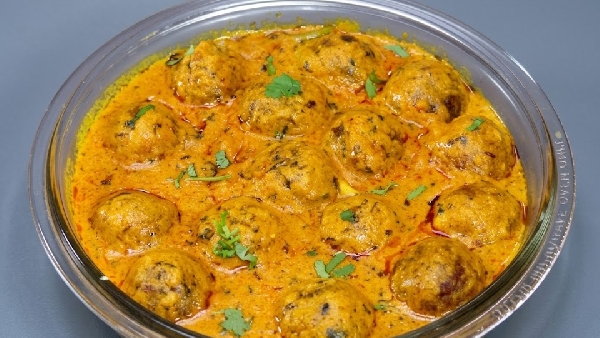 From Sweet to Savory How to Make Rajasthani Gulab Jamun Curry at Home Recipe in Telugu