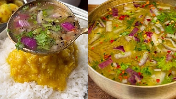 Authentic Village Style Roasted Raw Mango Pachi Pulusu Ultimate Summer Comfort Food Recipe in Telugu