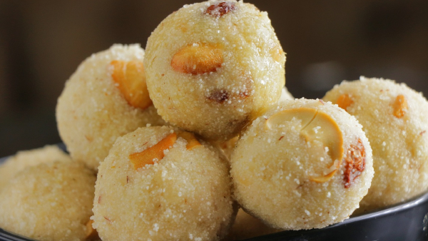 10 Minute Healthy Ravva Laddu Recipe in Telugu Zero Sugar 100 Taste