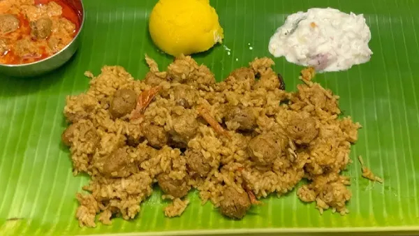 Weekend Special Restaurant Style Ambur Soya Biryani in a Pressure Cooker