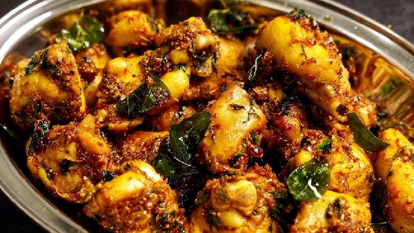 Spice Up Your Sunday with Nellore Special Chicken Roast Recipe in Telugu