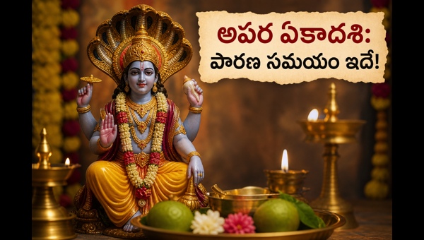 Apara Ekadashi 2026: Fasting Rules, Parana Timings, and Spiritual Significance for Devotees in Telugu States Apara Ekadashi 2026: Fasting Rules, Parana Timings, and Spiritual Significance for Devotees in Telugu States