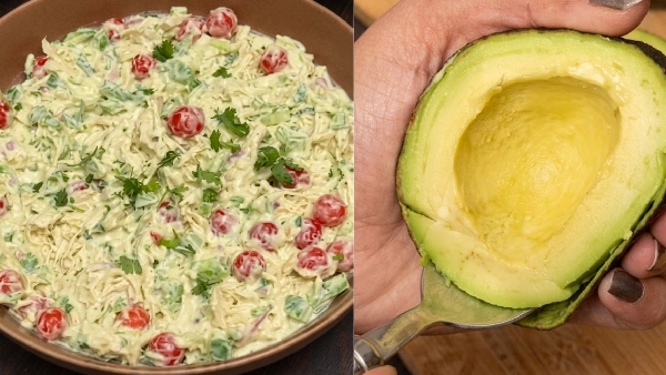 Quick Easy And Healthy The Best Avocado Chicken Salad for Your Lunchbox or Light Dinner