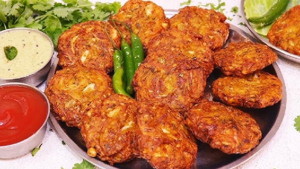 Crispy Cabbage Tikki Recipe in Telugu Perfect Evening Snack for Your Family