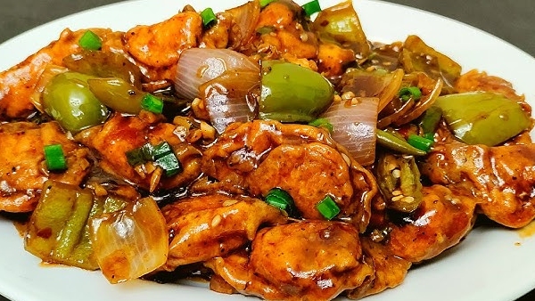 Spicy Crispy Starter Recipe in Telugu Make Restaurant Style Capsicum Egg Chilli at Home